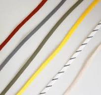 Custom Printed Drawcord Hoodie String Drawstring 5mm Width Polyester Cord  With Plastic Tips Popular