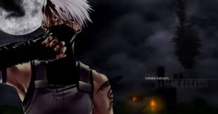 Dark Wallpaper Kakashi Anime Naruto Gambar Kakashi Cara Menggambar