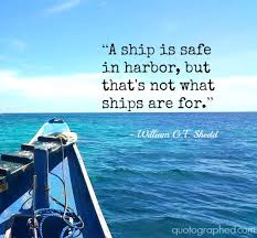 Image result for ship in the harbor is safe