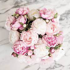 Wedding flowers faux florals peonies silk flowers faux flowers pretty flowers flower decorations faux floral arrangement artificial flowers. Artificial Flowers Luxury Faux Silk Mixed Peony Bouquet Lifelike Realistic Faux Flowers Buy Online From Amaranthine Blooms Uk 1 Liv