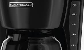 Get pouring and get going! 12 Cup Programmable Coffeemaker Black Cm1160b Black Decker