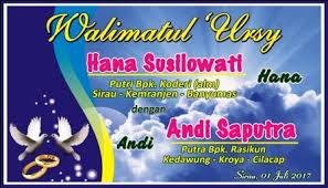 Ucapan pernikahan islami bahasa arab. Desain Banner Pernikahan Walimatul Ursy Cdr Kumpulan Desain Grafis Coreldraw Desain Banner Desain Pernikahan