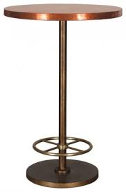 Since it lips underneath, there are no sharp edges so it is safe to use. Copper Pub Table Ideas On Foter