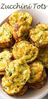 Healthy Zucchini Tots