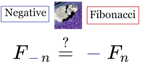 Fibonacci sequence is a sequence of numbers, where each number is the sum of the 2 previous numbers, except the first two numbers that are 0 and 1. Negative Fibonacci Youtube