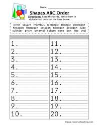 Get 2 months free, then just $12.99/mo., until canceled. Alphabetical Order Worksheets Have Fun Teaching