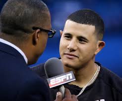 File:Orioles third baseman Manny Machado talks to ESPN before the AL Wild  Card Game. (30086432811).jpg