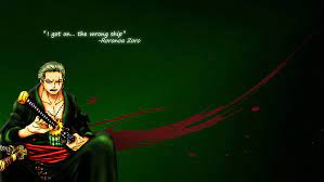 He is the main swordsman of the crew and has gained much more power after training 1 moves 2 armament/busoshoku haki. Hd Wallpaper One Piece Roronoa Zoro Illustration Samurai Anime Blood Simple Background Wallpaper Flare