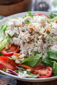 Starchy favorites like potato and macaroni salads, salads based on vegetables like corn and cucumbers, and entreé salads with chicken or. Easy Chicken Salad Spend With Pennies