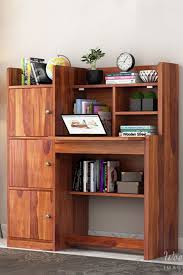 Buy Candy Study Table Honey Finish Online In India Wooden Street In 2020 Study Table Designs Study Table Folding Study Table