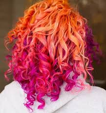 What color is pink hair? Day 325 Of 365 Year 2 Pink And Orange Hair Bold Hair Color Hair Inspiration