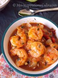 Fricassee De Crevettes Recette Antillaise Le Blog Cuisine De Samar Recette Recettes De Cuisine Crevette Recette Recettes Antillaises