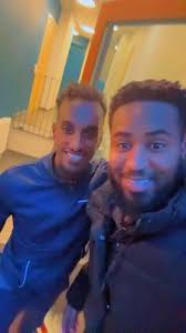 Taha Ali sending a message to the Somali people 🇸🇴⚽️💙