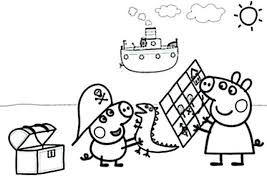 Peppa Wutz Malvorlage Pdf Coloring And Malvorlagan