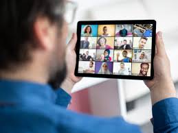 Zoom video confererncing app on a laptop (image credit: How To Change Your Background On Zoom