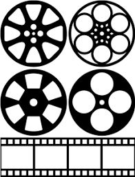 Download Silhouette Design Store 5 Movie Reel Film Set Movie Reels Hollywood Theme Cinema Party