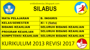 We did not find results for: Silabus Bahasa Inggris Kelas 11 Smk Kurikulum 2013 Revisi 2017 Smk Indonesia 1