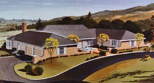 Unique house plan with rooftop gardens. House Plans With A Courtyard The House Designers