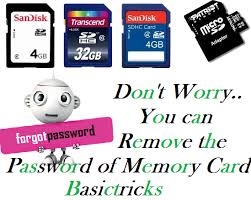 Do you want to learn how to improve your memory? How To Remove Recover Unlock Memory Card Password Trick Basictricks