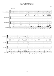 Great discussions are par for the course here on lifehacker. Elevator Music Sheet Music For Drum Group Guitar Bass Mixed Quartet Download And Print In Pdf Or Midi Free Sheet Music Musescore Com