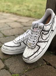 Custom Air Force 1 Cartoon The Custom Movement In 2020 Nike Shoes Air Force Sneakers Fashion Custom Nike Shoes