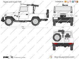 Toyota Land Cruiser Fj40 Vector Drawing