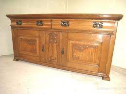 Art nouveau sideboards art nouveau furniture designers did not intend to revive past styles but rather to create something innovative that reflected the climate of the time. Oak Art Nouveau Sideboard Antiques Atlas