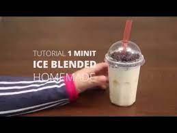 Komentar cara membuat ice cream. Cara Penyediaan Ice Blended 1 Minit Tutorial Youtube