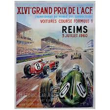 Road racing world championship grand prix is the premier championship of motorcycle road racing currently divided into three distinct classes: Dekoration Vintage 1960 Reims French Grand Prix Motor Racing Poster A3 Print Grassrootmarkmen Com