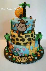 Fisher Price Safari Baby Shower Cake Safari Baby Shower Cake Safari Cakes Baby Shower Cakes