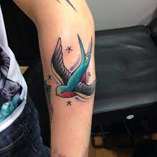 The best selection of royalty free swallow tattoo vector art, graphics and stock illustrations. 80 Best Swallow Bird Tattoo Meaning And Designs Fly In The Sky 2019