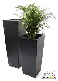 For shipping to europe and the rest of the world, please contact us, thank you. 90cm Grand Cache Pot Evase Noir Obscur 109 99