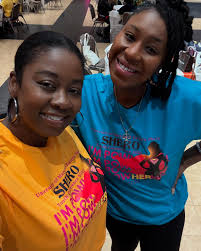 Madam President, Teonna Wallop and Madam 4th Vice President, Jenell  Ellison, Esq. at the Shero Conference