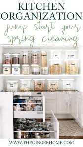 The Best Ways To Organize A Small Kitchen The Ginger Home In 2020 Kitchen Organization Small Kitchen Organization Ikea Kitchen Organization