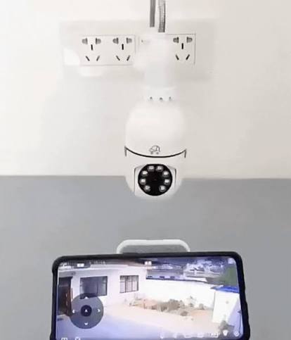 Bombilla Inteligente con Cámara - Cámara Seguridad & Cámaras Bombillas