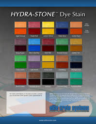 Texas Concrete Design Color Charts