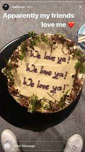 One direction cake 1d cake directioner birthday harry styles louis tomlinson niall horan zayn malik liam payne. Niall Horan On Twitter Thanks Guys