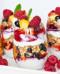 Granola And Fruit Parfait Video Tatyanas Everyday Food Recipe Parfait Recipes Granola Parfait Fruit Parfait