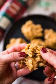 Another holiday favorite my grandma always made, she must have gotten the recipe from the back of the box eons ago. Grandma S Special K No Bake Cookies Kim S Cravings