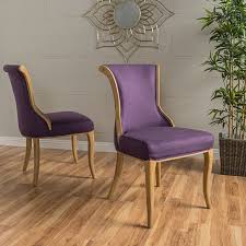 Luther French Style Dining Chair Set Of 2 Gray Dining Chairs Dining Chairs Fabric Dining Chairs