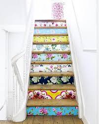 Awesome inspiration for your home decor, projects, and easy diy ideas for stairs in your home. 20 Diy Wallpapered Stair Risers Ideas To Give Stairs Some Flair Architecture Design Wallpaper Stairs Diy Staircase Home