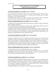 Tracce Temi Concorsi Precedenti Carabinieri