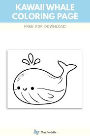 Check spelling or type a new query. Free Kawaii Whale Coloring Page Whale Coloring Pages Kawaii Whale Cute Whales