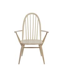 Buy wooden chairs inspired by iconic designers. Ercol Windsor Quaker Armchair Wooden Armchair Lomuarredi Com Size 65x60xh103 Cm Structure Finishing Natural Dm Ash