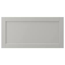 lerhyttan ladefront lichtgrijs 80x40 cm ikea ikea drawer fronts veneer panels