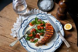 Barbecued Spanish Mackerel Cutlets With Smoked Paprika Paprika Recipes Mackerel Recipes Grilled Asparagus Recipes