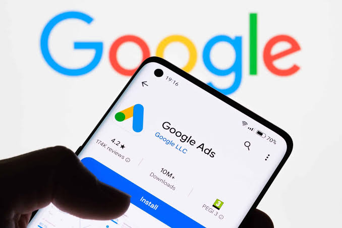 Students learning Google Ads