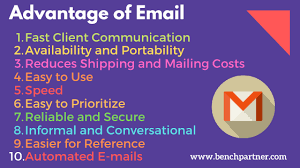 Here are its advantages and disadvantages: Advantages And Disadvantages Of Email Bench Partner