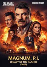 🎬 MAGNUM, P.I. (2026) 🌟 Tom Selleck • Larry Manetti 🎭 Crime • Action •  Mystery 📺 CBS / Paramount+ Revival Event After years spent living quietly  away from danger, former private