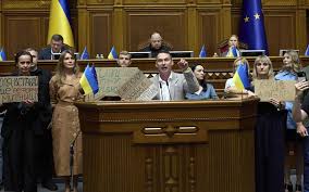 Ukraine's Parliament approves law restoring independence of anti-graft  watchdogs following backlash | Stars and Stripes